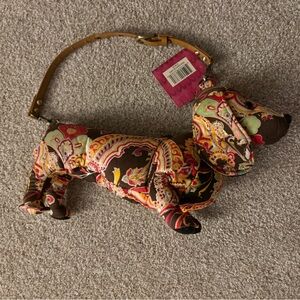 Fuzzy Nation Paisley Dog-Shaped Handbag
